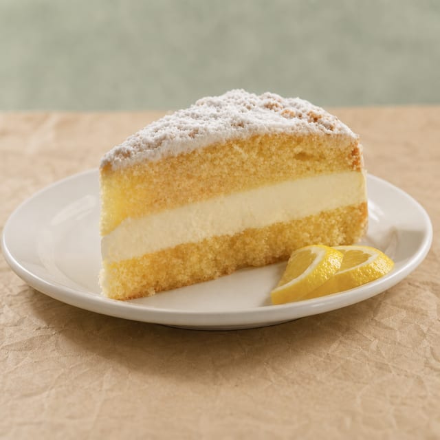 Lemon Italian Cream Cake.