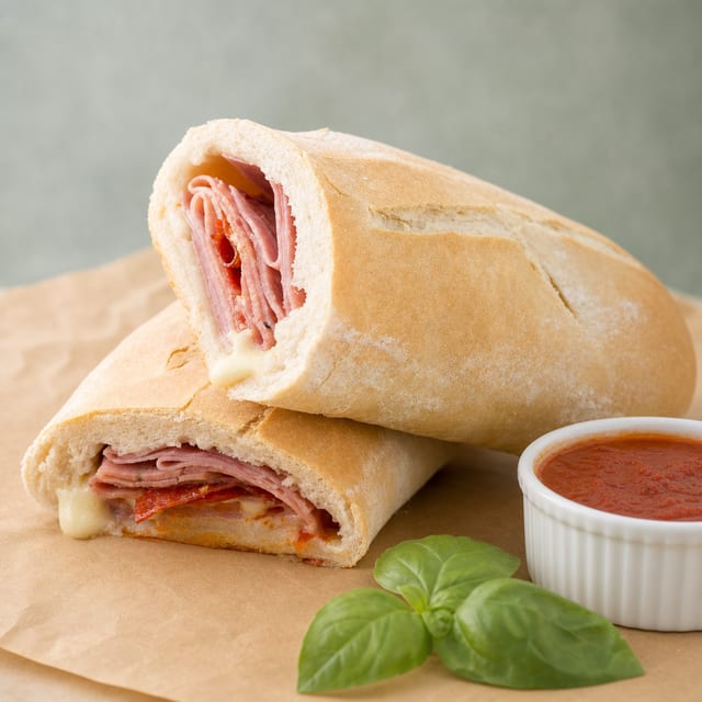 "Original" Pepperoni Stromboli.