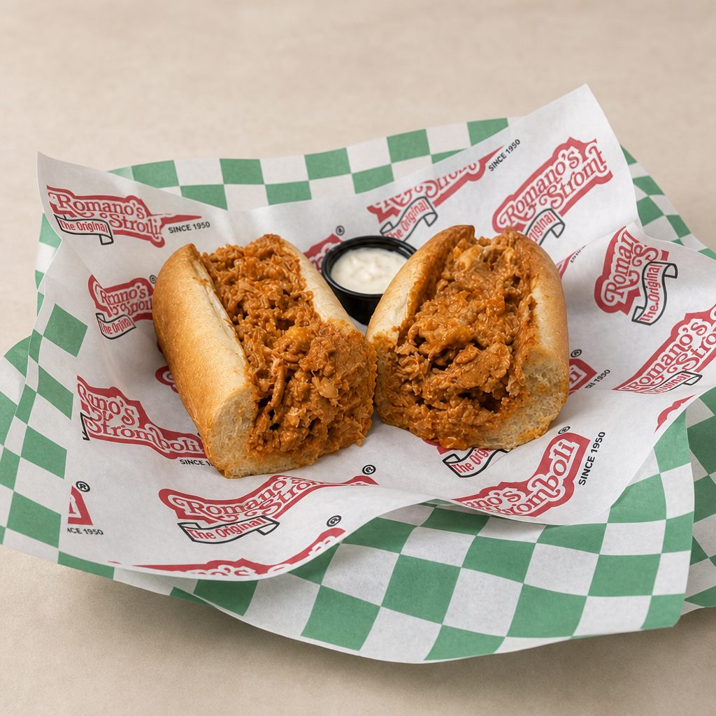 12" Spicy Buffalo Chicken Cheese.