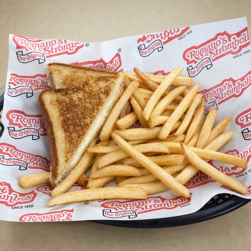 Kids Grilled Cheese & Fries.