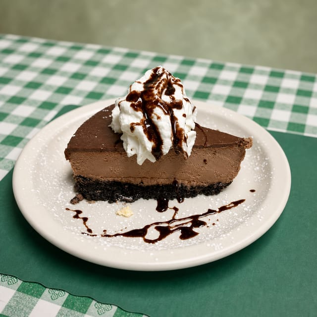 Nonna's Chocolate Cheesecake.