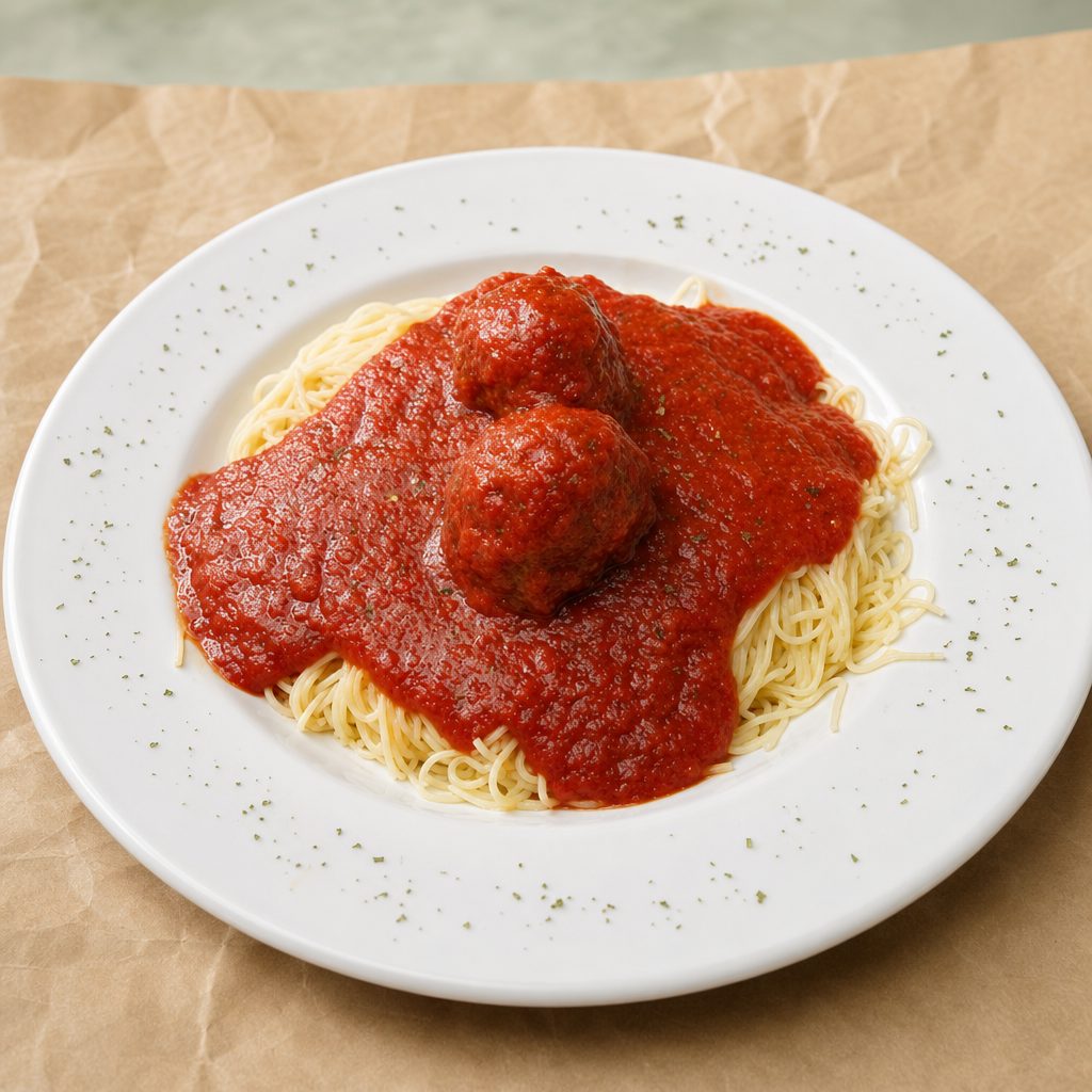 Spaghetti & Meatballs.