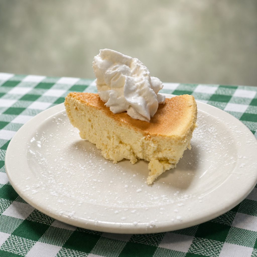 Nonna's Plain Cheesecake.