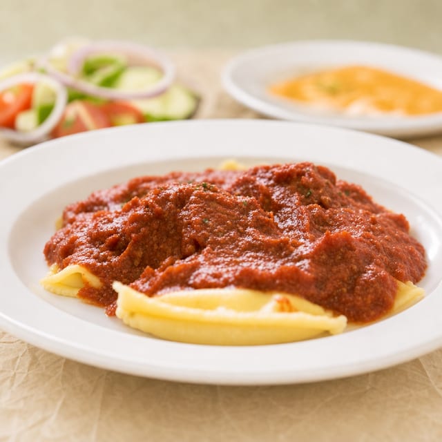 Kids Ravioli Dinner.