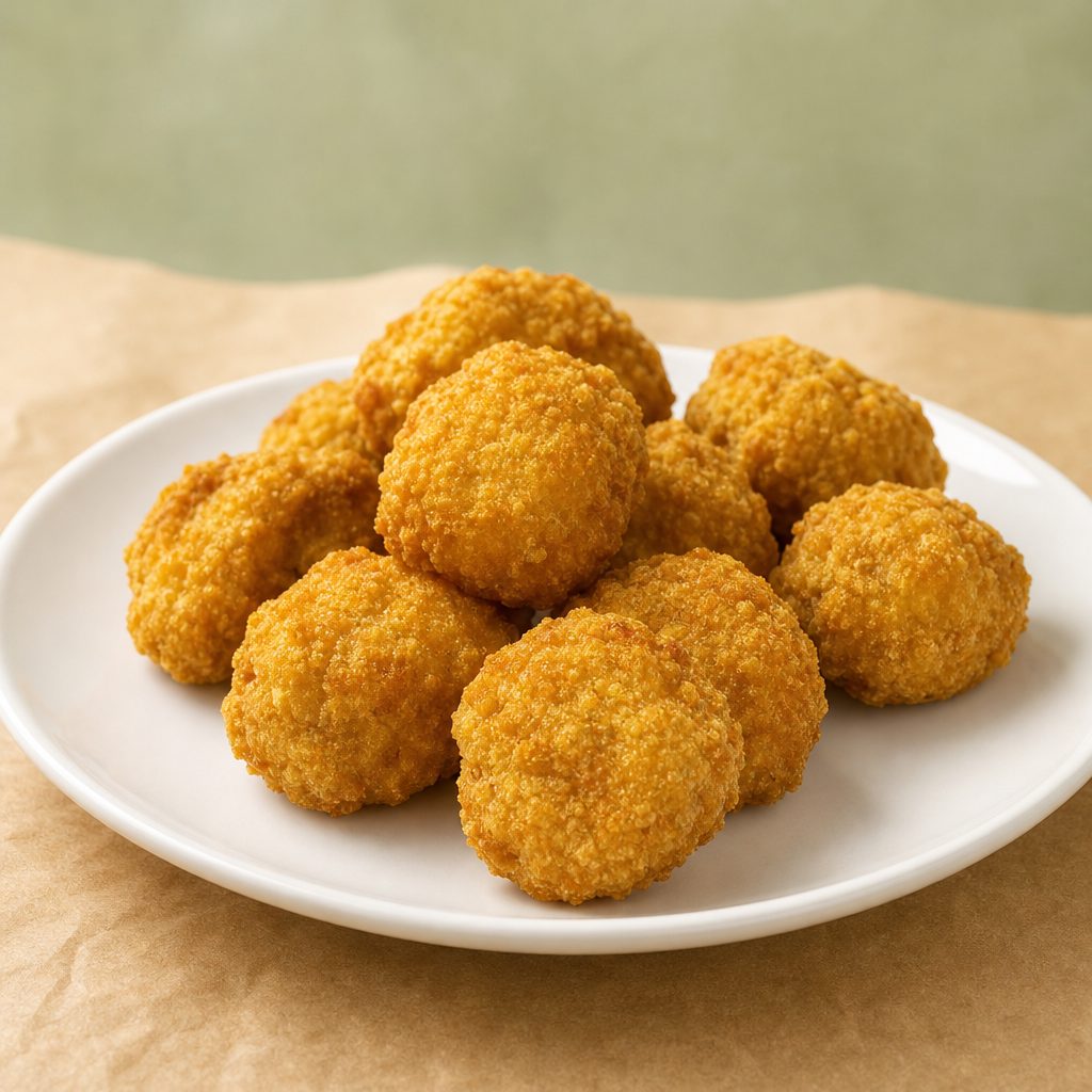 Breaded Mushrooms.