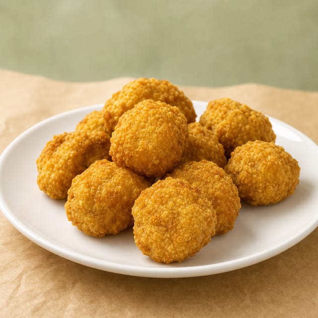 Breaded Mushrooms.