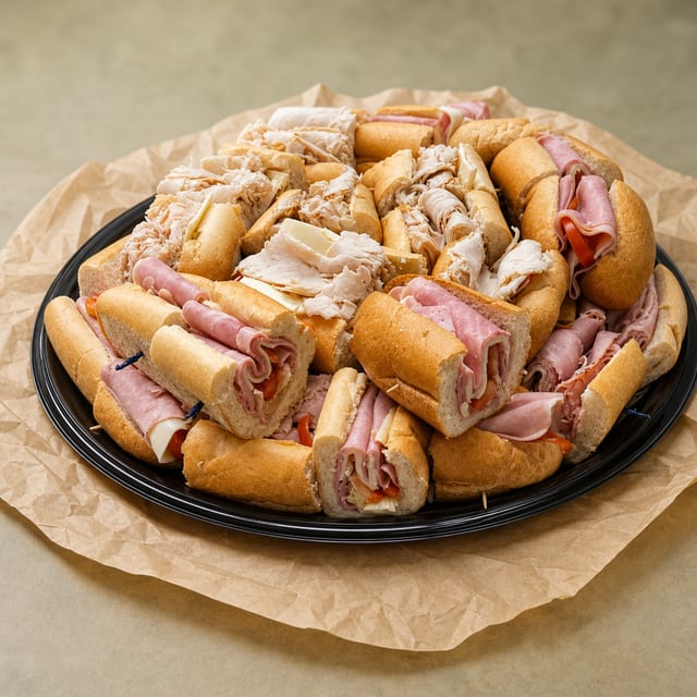 Ham & Cheese Hoagie Tray.