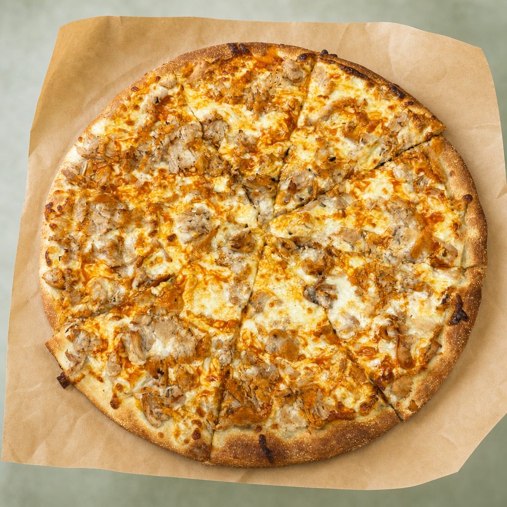 Buffalo Chicken Pizza.