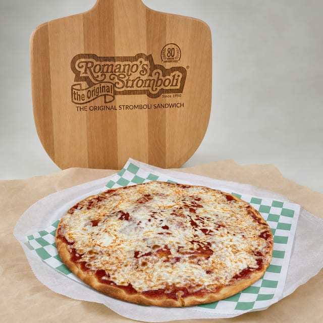 (Med) Round Cheese Pizza.