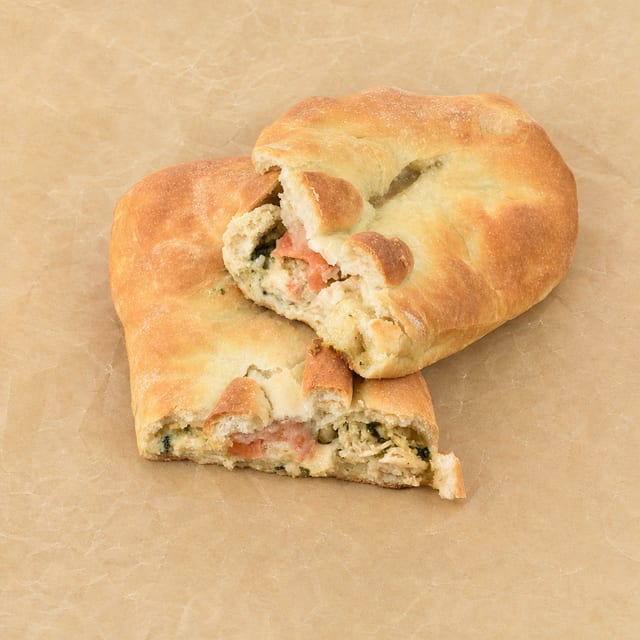 Chicken Florentine Stromboli - Bake at Home.