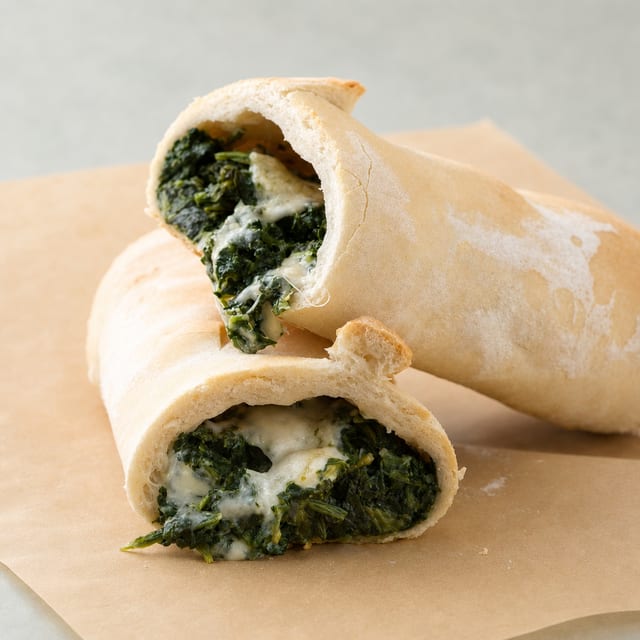 Spinach Stromboli - Bake at Home.