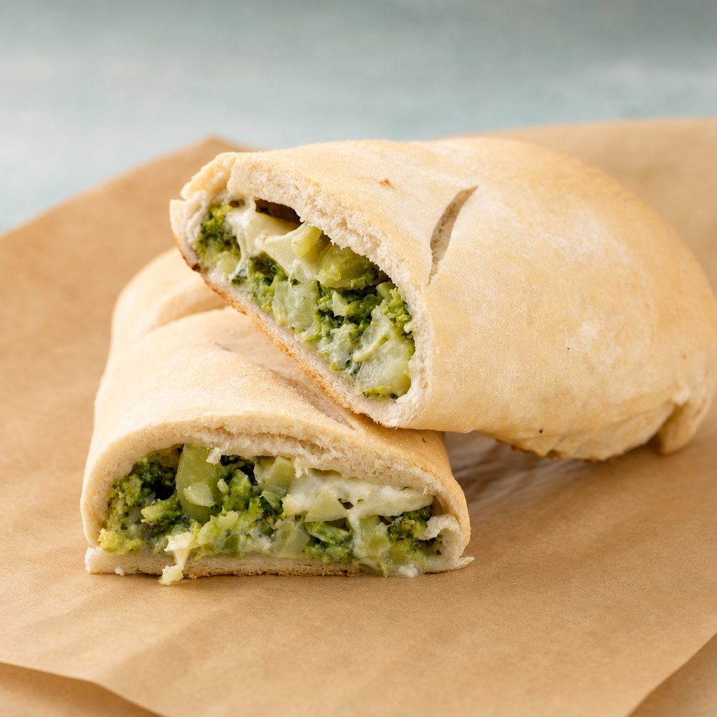 Broccoli Stromboli - Bake at Home.
