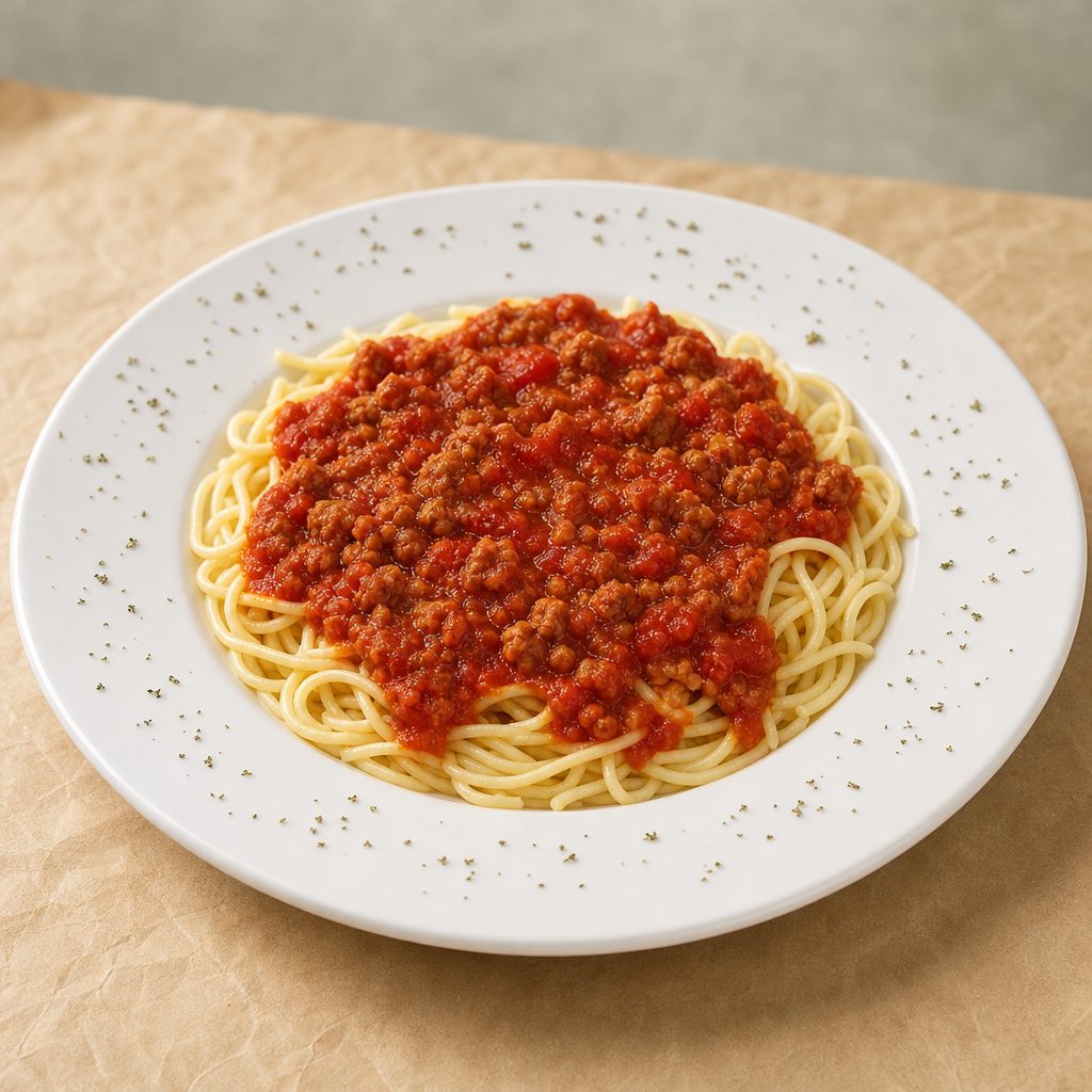 Kids Spaghetti Dinner.