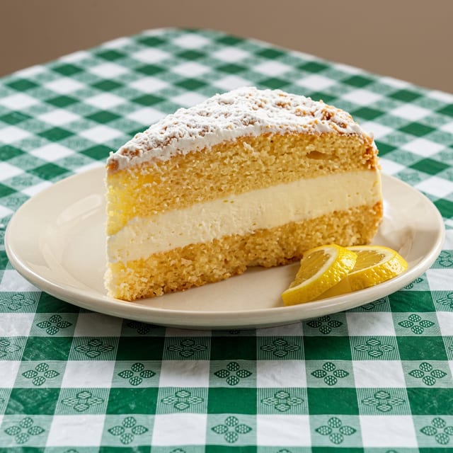 Lemon Italian Cream Cake.