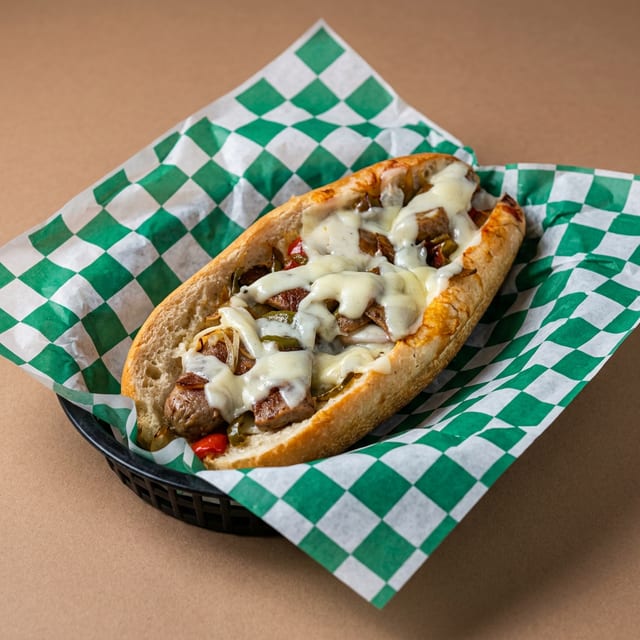 12" Grilled Italian Sausage Grinder.
