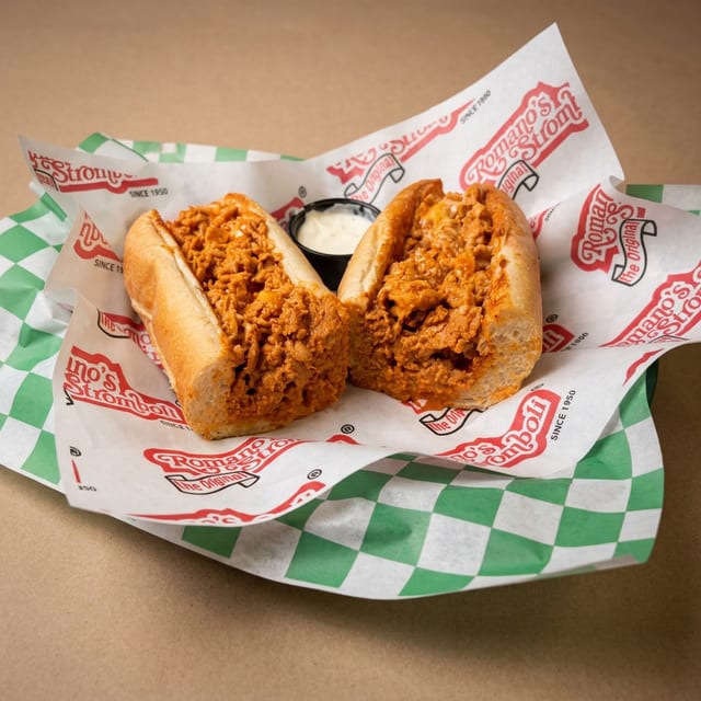 12" Spicy Buffalo Chicken Cheese.