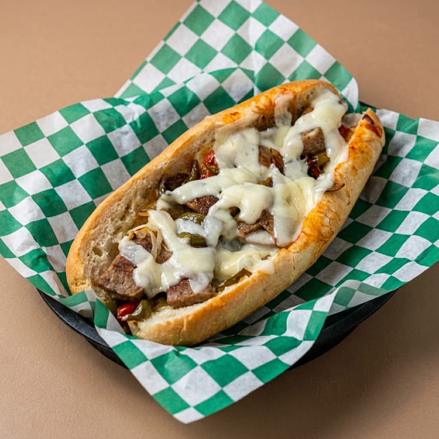 9" Grilled Italian Sausage Grinder.