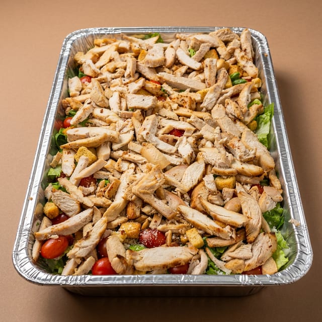 Chicken Caesar Salad.