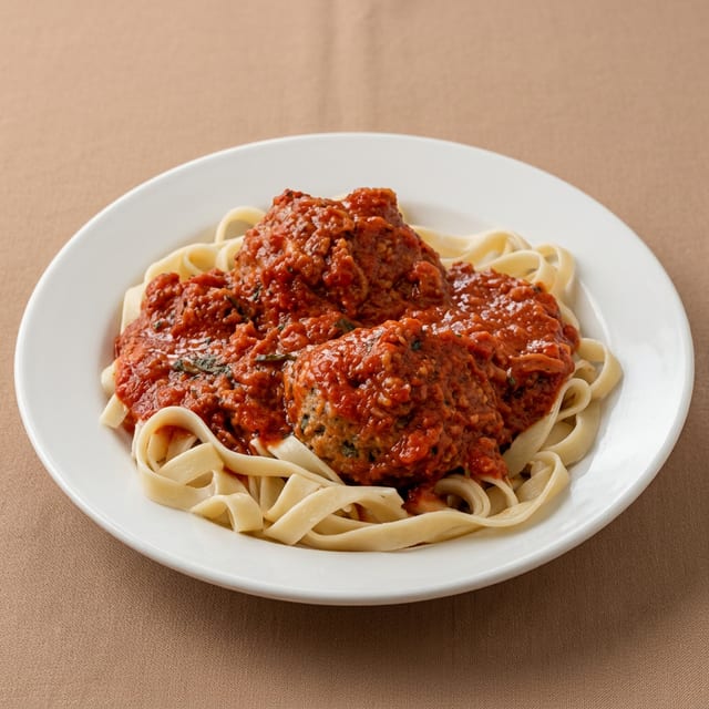 Kids Spaghetti & Meatballs.