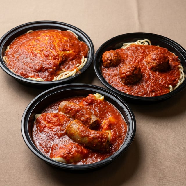 Create Your Own Classic Pasta Entree.