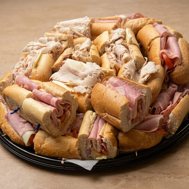 Turkey Hoagie Tray.