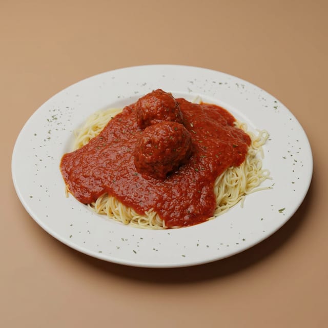 Spaghetti & Meatballs.