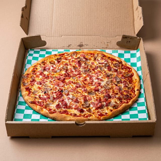 Italian Meat Lovers Pizza.