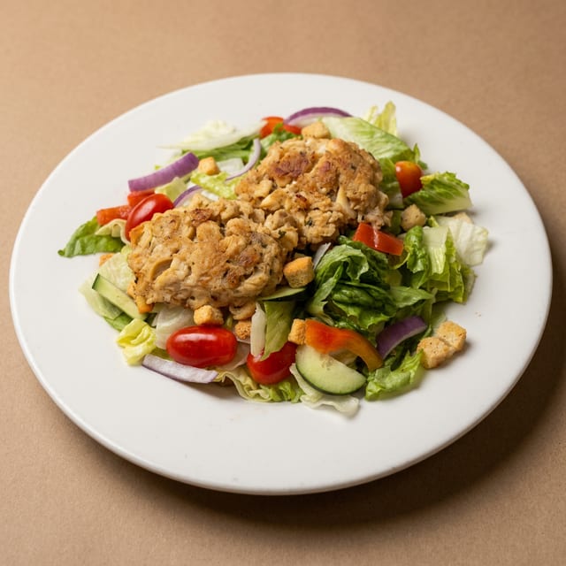 Maryland Crabcake Salad.
