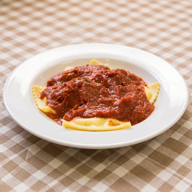 Kids Ravioli Dinner.