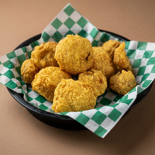 Breaded Mushrooms.