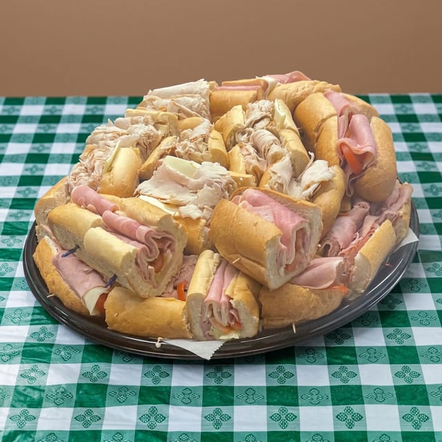 Ham & Cheese Hoagie Tray.