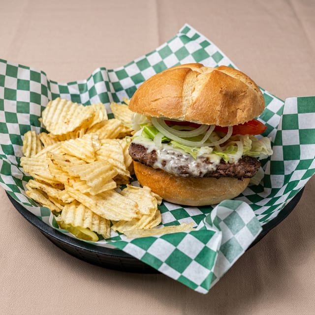 5 Oz All American Burger.