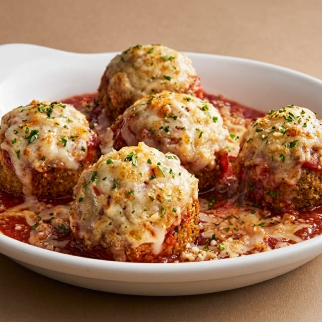 Meatball Parmesan.