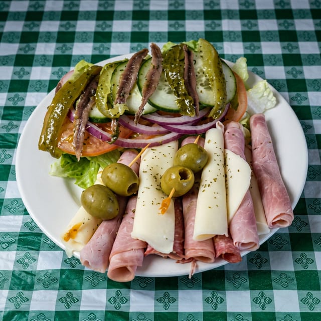 Romano's Antipaso Salad.