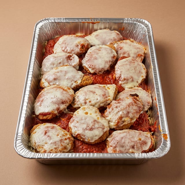 Chicken Parmesan Pasta Tray.