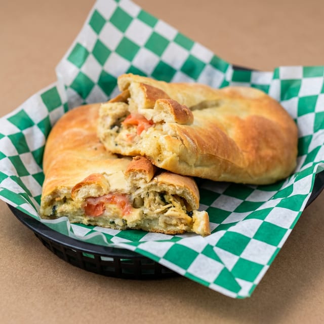 Chicken Florentine Stromboli - Bake at Home.
