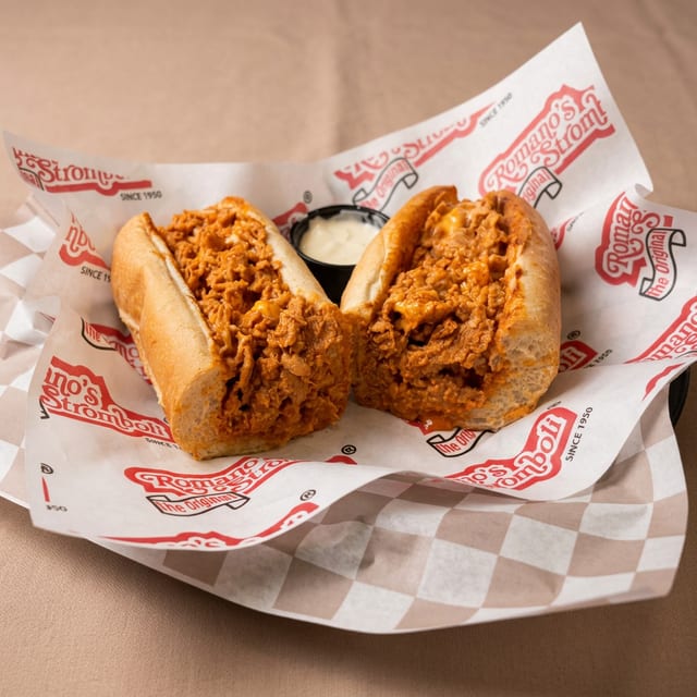 9" Spicy Buffalo Chicken Cheese.
