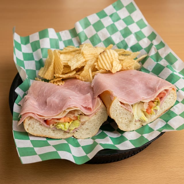 9" Classic Ham & Cheese Hoagie.