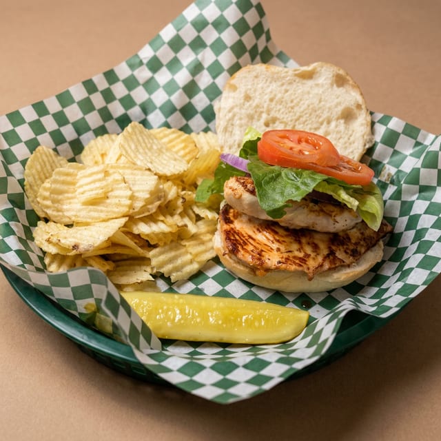 Two Breast Grilled Chicken Sandwich.