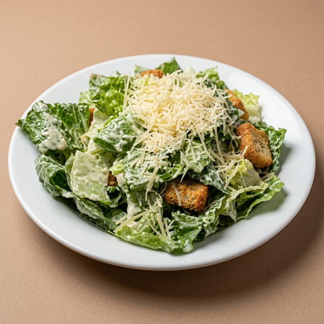Grilled Chicken Caesar Salad.