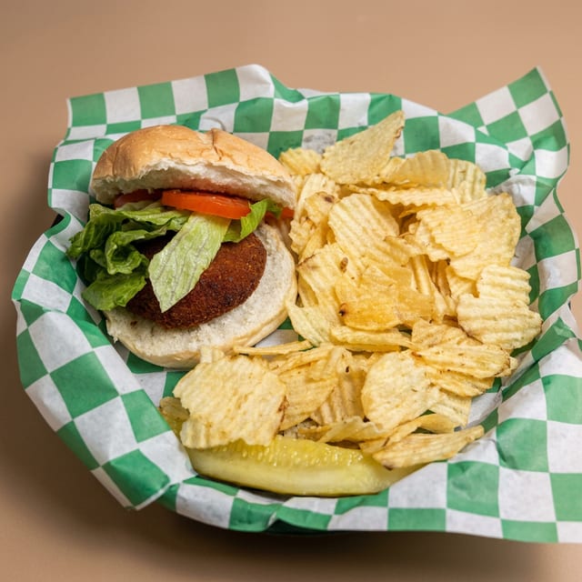 Imperial Crabcake Sandwich.