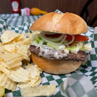 8 Oz All American Burger