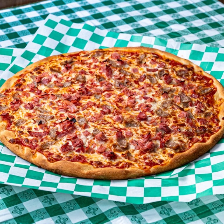 Indulge in Meat Lovers Pizza