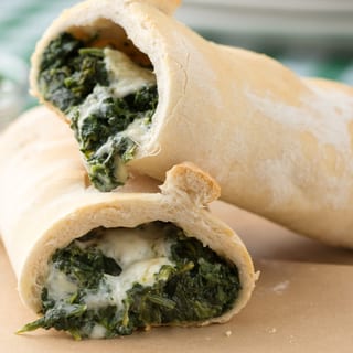 Spinach Stromboli - Bake at Home