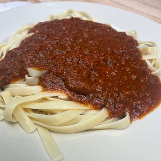 Fettuccine Bolognese
