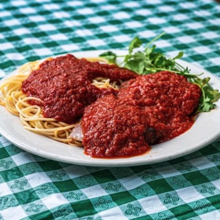Two Veal Parmigiana
