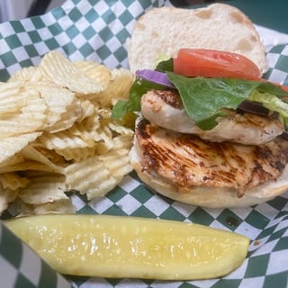 Two Breast Grilled Chicken Sandwich